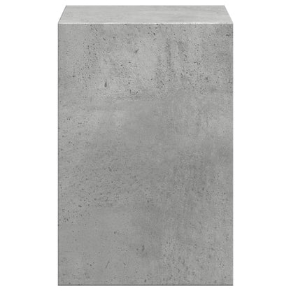 Monitorständer mit Schreibtisch - Organizer Betongrau - Speedjust Schweiz