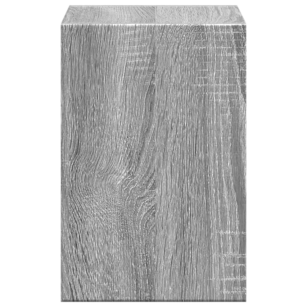 Monitorständer mit Schreibtisch - Organizer Grau Sonoma - Speedjust Schweiz