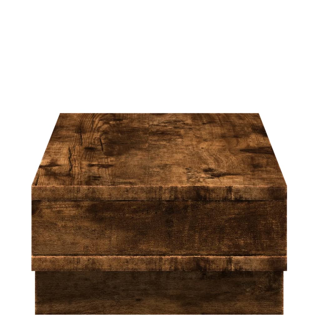 Monitorständer Räuchereiche 50x27x15 cm Holzwerkstoff - Speedjust Schweiz