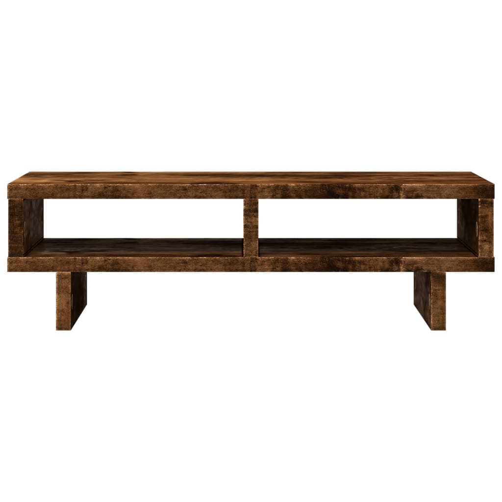 Monitorständer Räuchereiche 50x27x15 cm Holzwerkstoff - Speedjust Schweiz