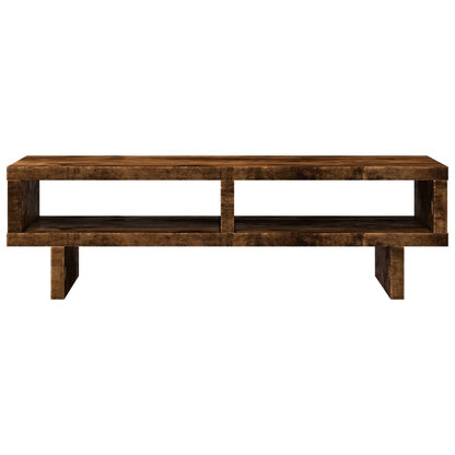 Monitorständer Räuchereiche 50x27x15 cm Holzwerkstoff - Speedjust Schweiz