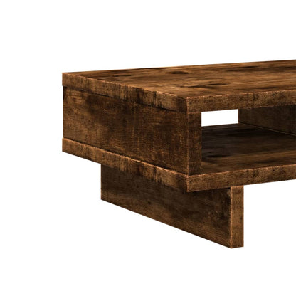 Monitorständer Räuchereiche 50x27x15 cm Holzwerkstoff - Speedjust Schweiz