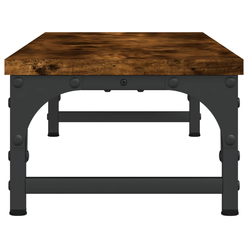 Monitorständer Räuchereiche 85x23x15,5 cm Holzwerkstoff - Speedjust Schweiz