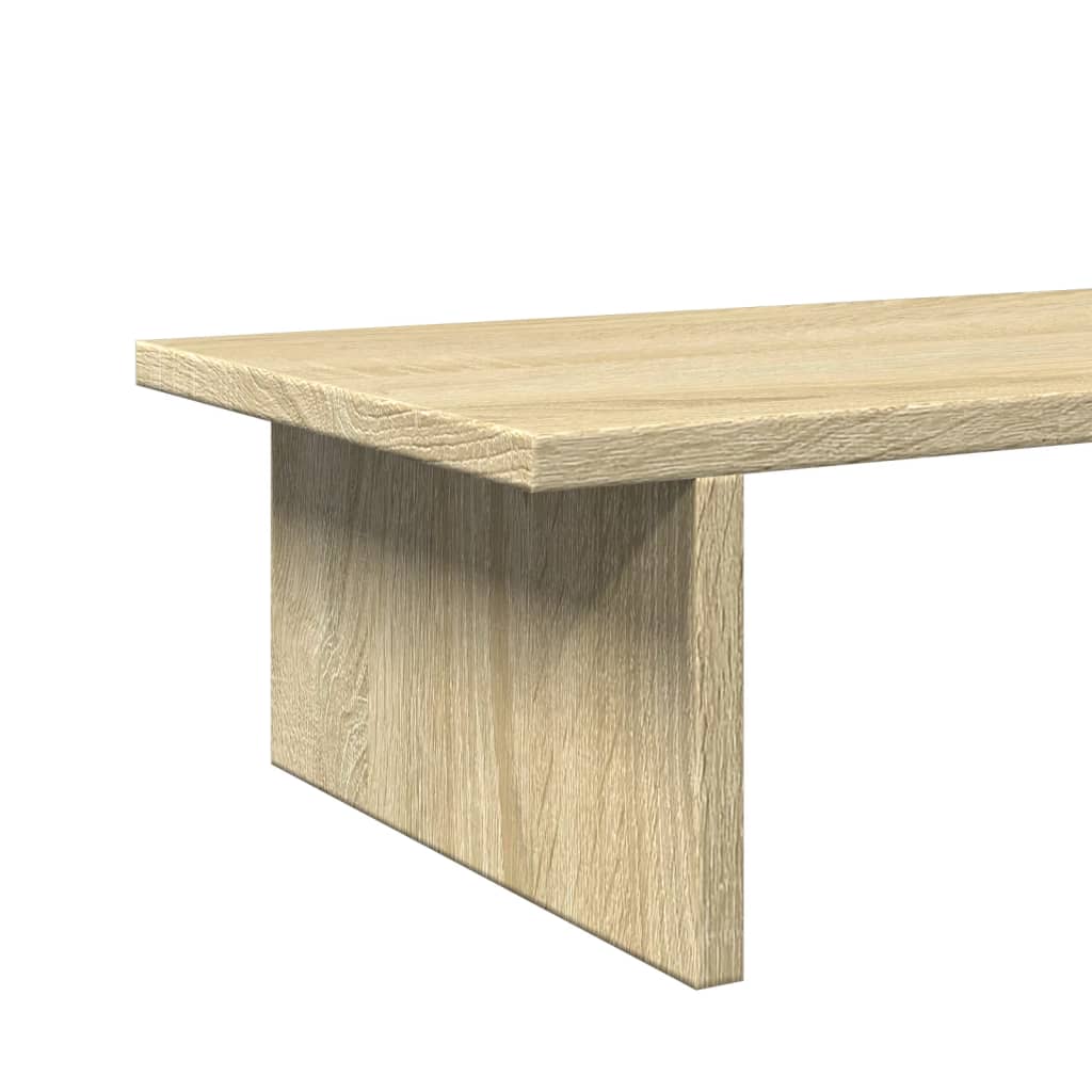 Monitorständer Sonoma - Eiche 100x27x15 cm Holzwerkstoff - Speedjust Schweiz