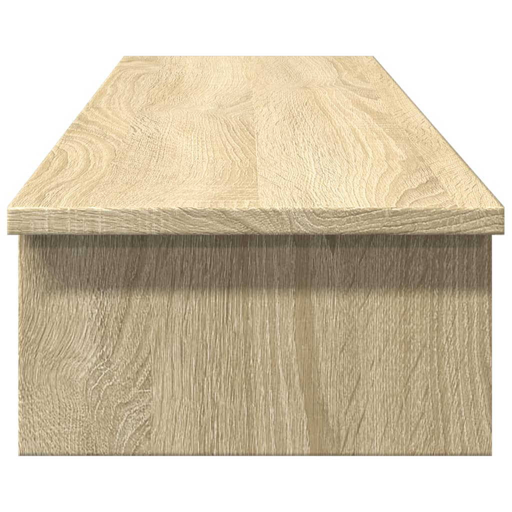 Monitorständer Sonoma - Eiche 100x27x15 cm Holzwerkstoff - Speedjust Schweiz