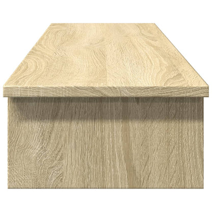 Monitorständer Sonoma - Eiche 100x27x15 cm Holzwerkstoff - Speedjust Schweiz