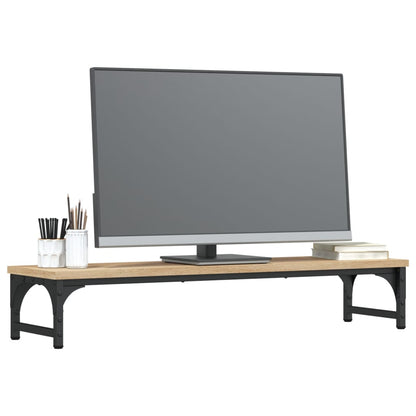 Monitorständer Sonoma - Eiche 85x23x15,5 cm Holzwerkstoff - Speedjust Schweiz