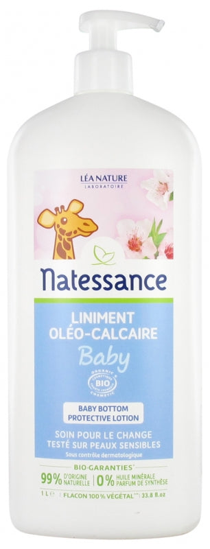 NATESSANCE - Oil-Limestone Liniment Organic 1L - Gentle Care for Your Skin 🌿✨