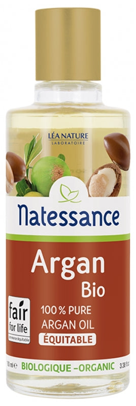 NATESSANCE - Organic Argan Oil 100ml - Nourish Your Skin Naturally! ✨🌿