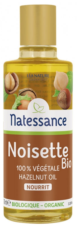 NATESSANCE - Organic Hazelnut Oil 100ml - Nourish Your Skin Naturally 🌰✨