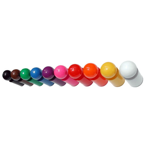 Neodym Magnete "Dots", bunte Universal - Magnete, 10 Stk. - Magnetische Produkte - Speedjust Schweiz