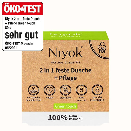 feste Dusche & Pflege Green Touch, 80 g