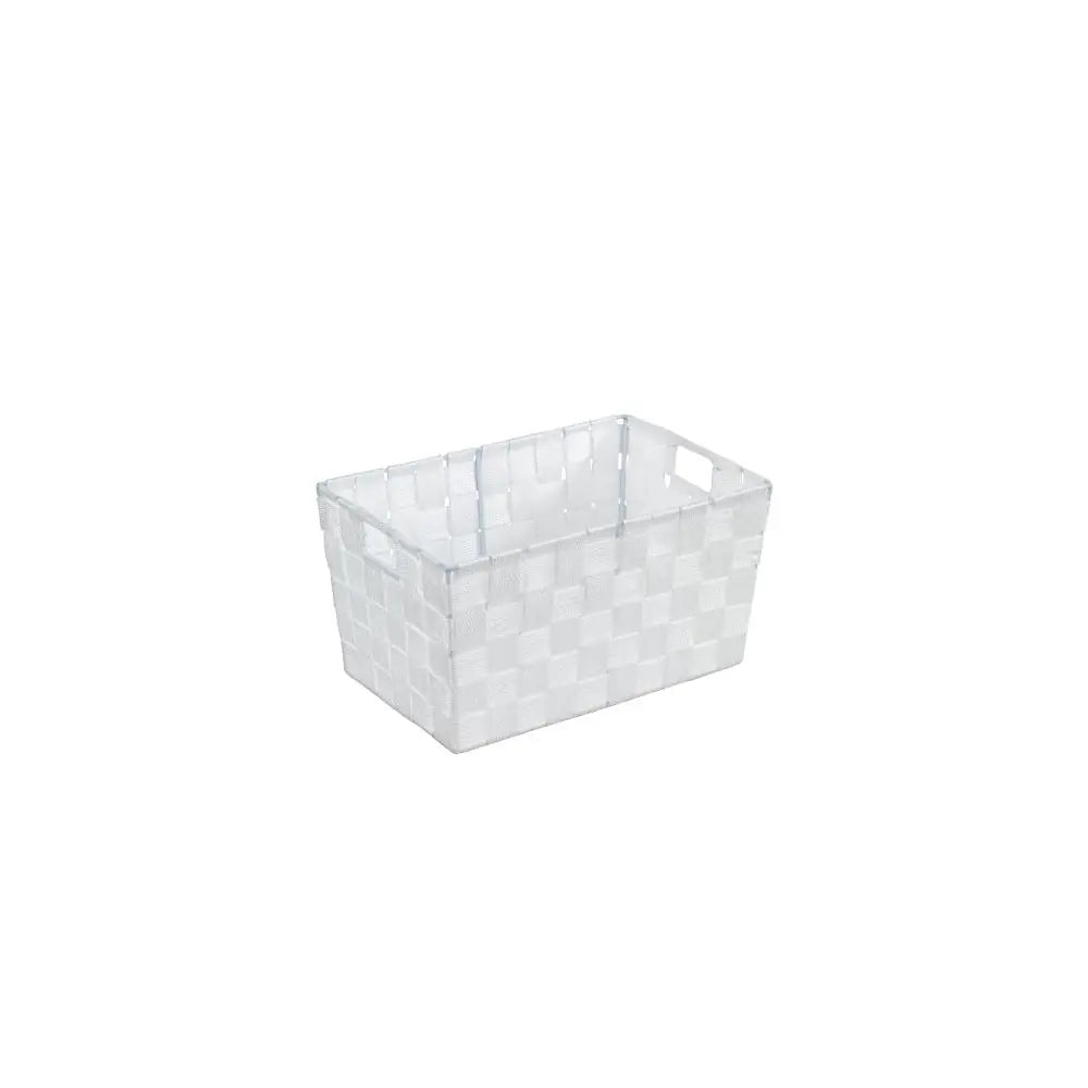 Wenko - Adria S White Basket - Chic Bathroom Organizer 🛁✨