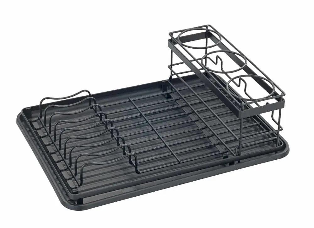 Wenko - Amy Dish Drainer with Bottle Holder - Stylish Kitchen Solution! 🍽️✨