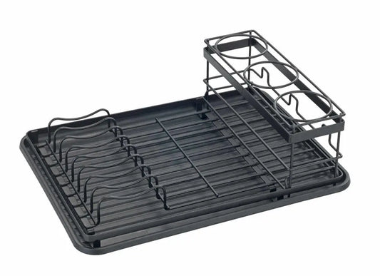 Wenko - Amy Dish Drainer with Bottle Holder - Stylish Kitchen Solution! 🍽️✨