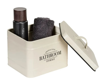 Wenko - Uri Storage Box with Lid - Elegant Bathroom Organizer 🛁💫