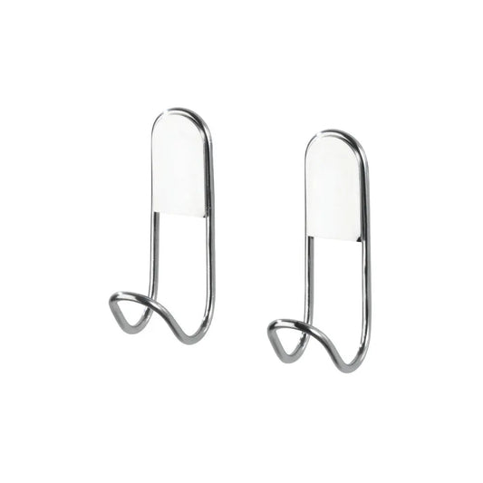 Wenko - Classic Chrome Coat Hooks - Stylish & Functional Elegance! 🧥✨