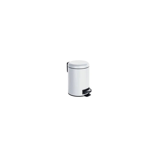 Wenko - Treteimer Leman, White 3L - Sleek & Stylish Waste Solution! 🗑️✨
