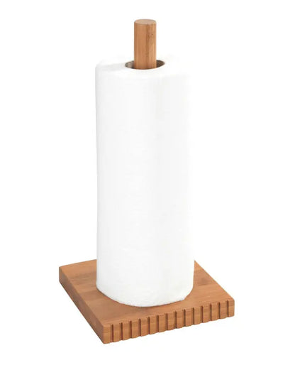 Wenko - Bamboo Kitchen Roll Holder - Eco Chic Design 🌿✨