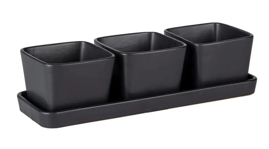 Wenko - Ceramic Snack & Dip Bowls Set - Chic Hosting Essentials 🍽️✨