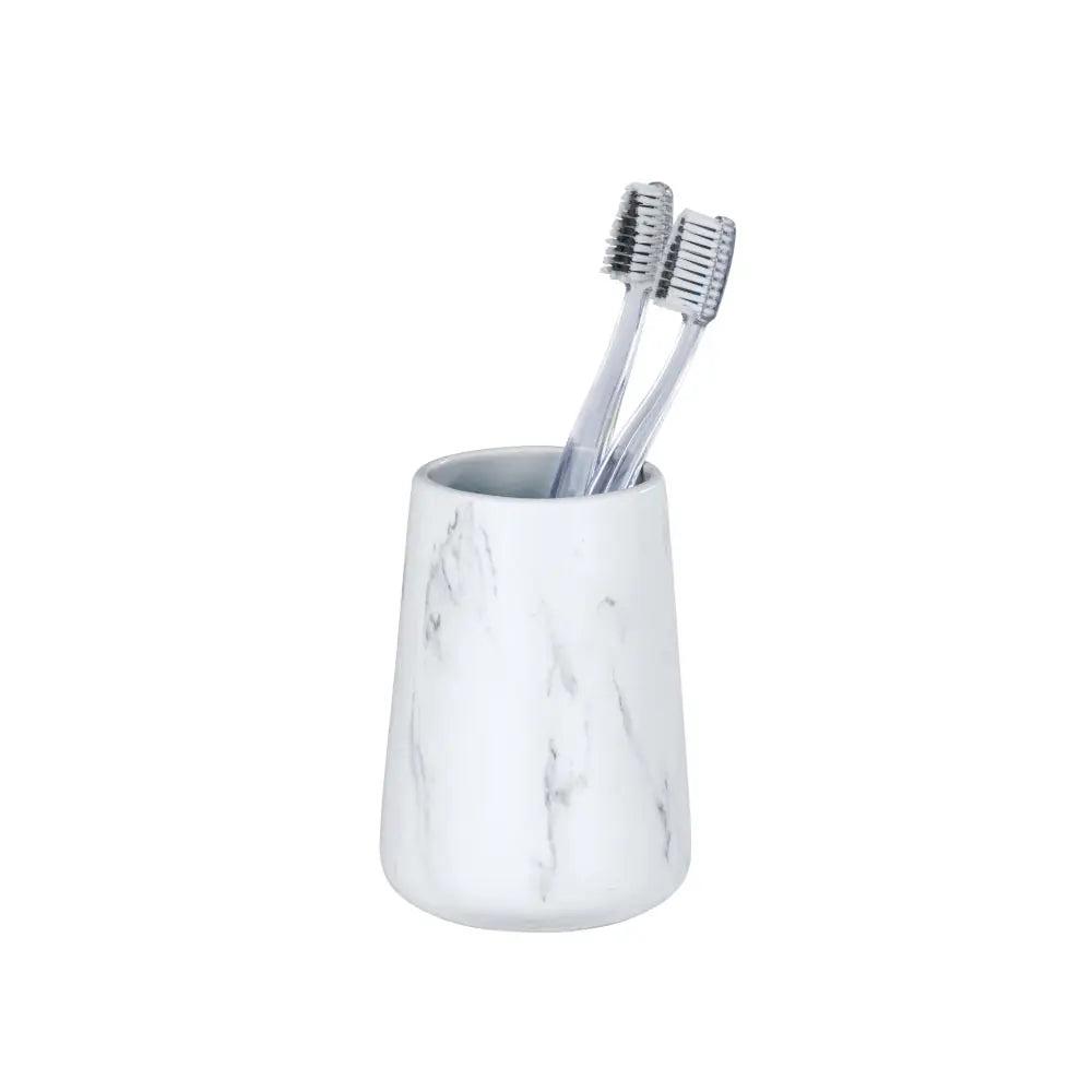 Wenko - Adrada Ceramic Toothbrush Holder - Elegant Bathroom Upgrade! 🦷✨