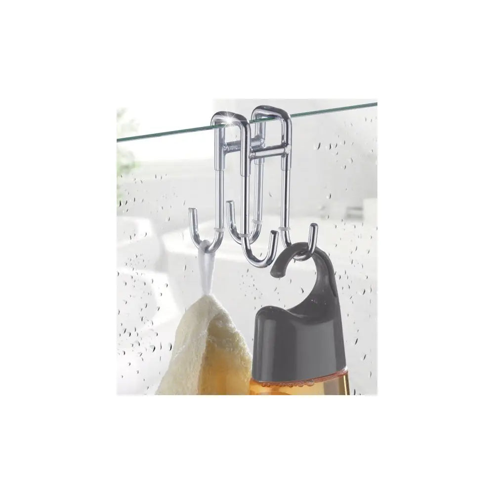Wenko - Double Shower Hook Steel - Elegant & Durable 🚿✨