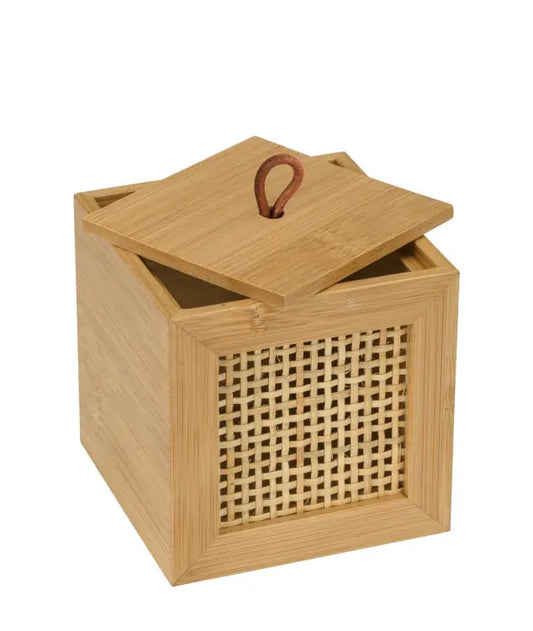 Wenko - Allegre Bamboo Box - Eco Chic Organization 📦🌿
