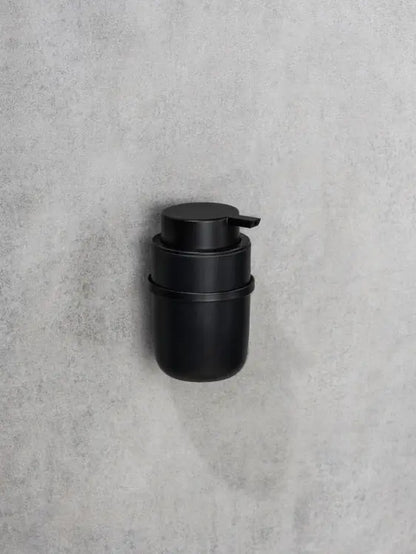 Wenko - Carpino Black Soap Dispenser - Chic & Easy Install 🖤✨