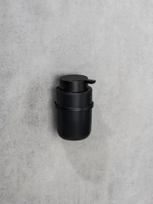 Wenko - Carpino Black Soap Dispenser - Chic & Easy Install 🖤✨