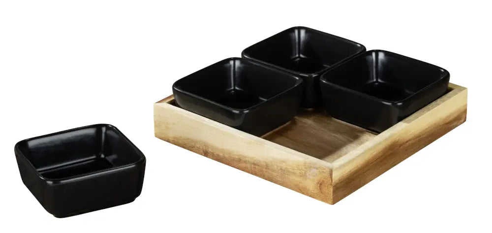 Wenko - Dip Bowl Set with Tray - Entertain in Style! 🎉🍽️