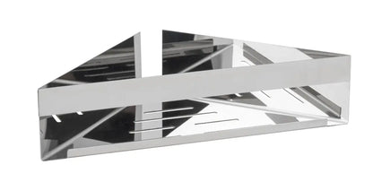 Wenko - Turbo-Loc Genova Shine Corner Shelf - Easy Install & Sleek Design ✨