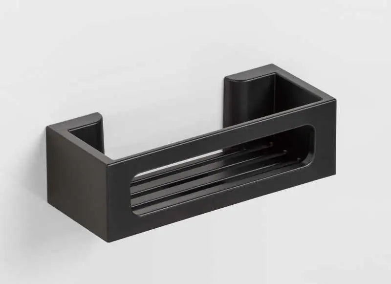 Wenko - Turbo-Loc Wall Shelf Bralia - Sleek Matte Finish 🖤