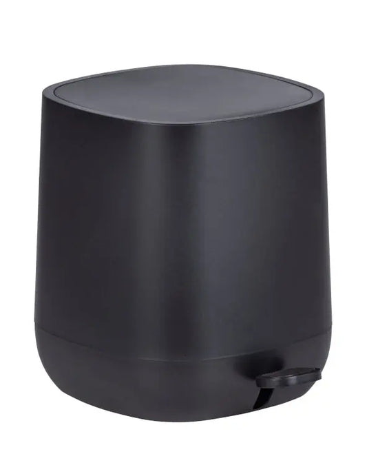 Wenko - Davos Black Trash Can - Chic Home Essential 🖤🏠