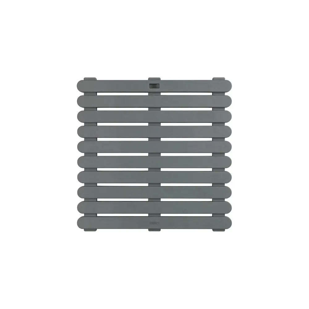 Wenko - Shower Grate Indoor & Outdoor 55x55 cm Gray - Stylish Drainage Solution for Your Home! 🚿🏡✨
