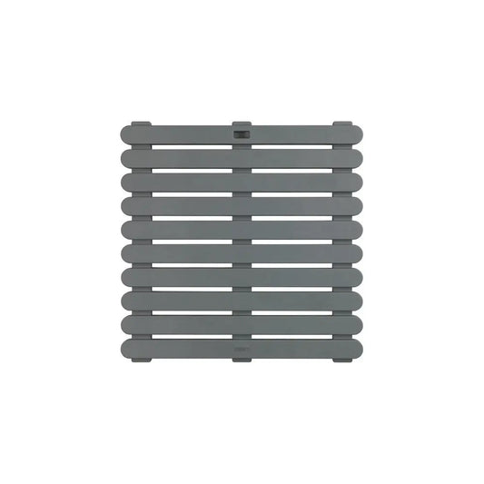 Wenko - Shower Grate Indoor & Outdoor 55x55 cm Gray - Stylish Drainage Solution for Your Home! 🚿🏡✨