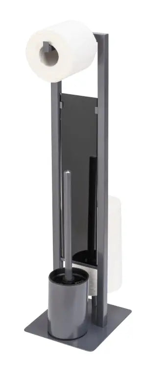 Wenko - Rivalta WC Brush Stand Set - Stylish & Functional 🚽✨