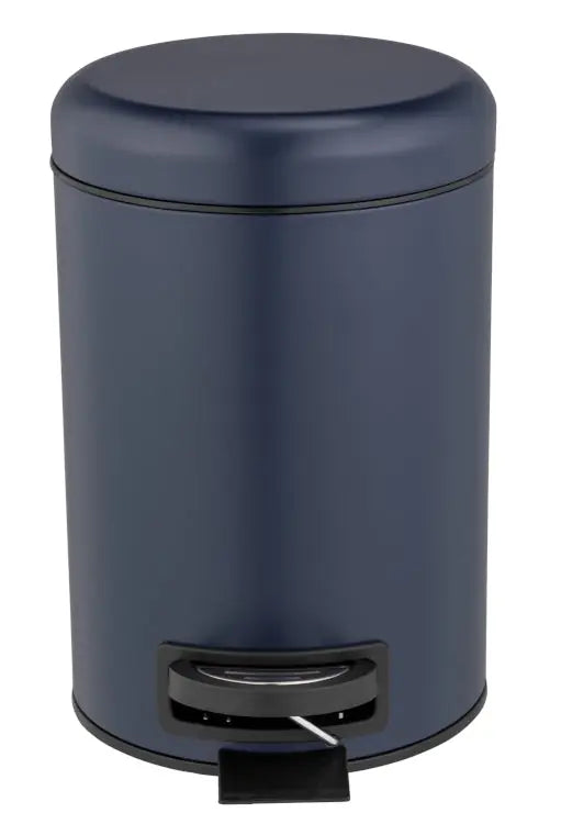 Wenko - Leman 3L Trash Can - Sleek & Stylish in Blue 🗑️✨
