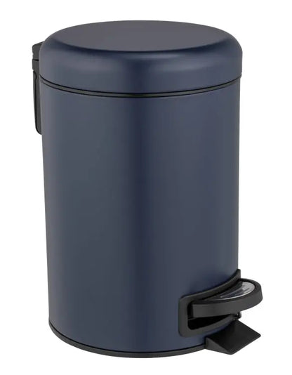 Wenko - Leman 3L Trash Can - Sleek & Stylish in Blue 🗑️✨