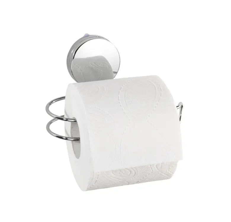 Wenko - Static-Loc Toilet Paper Holder Plus Osimo - No Drilling, Secure Hold 🚽✨