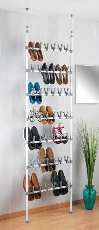 Wenko - Telescopic Shoe Rack Atlas - Adjustable & Spacious 👟✨