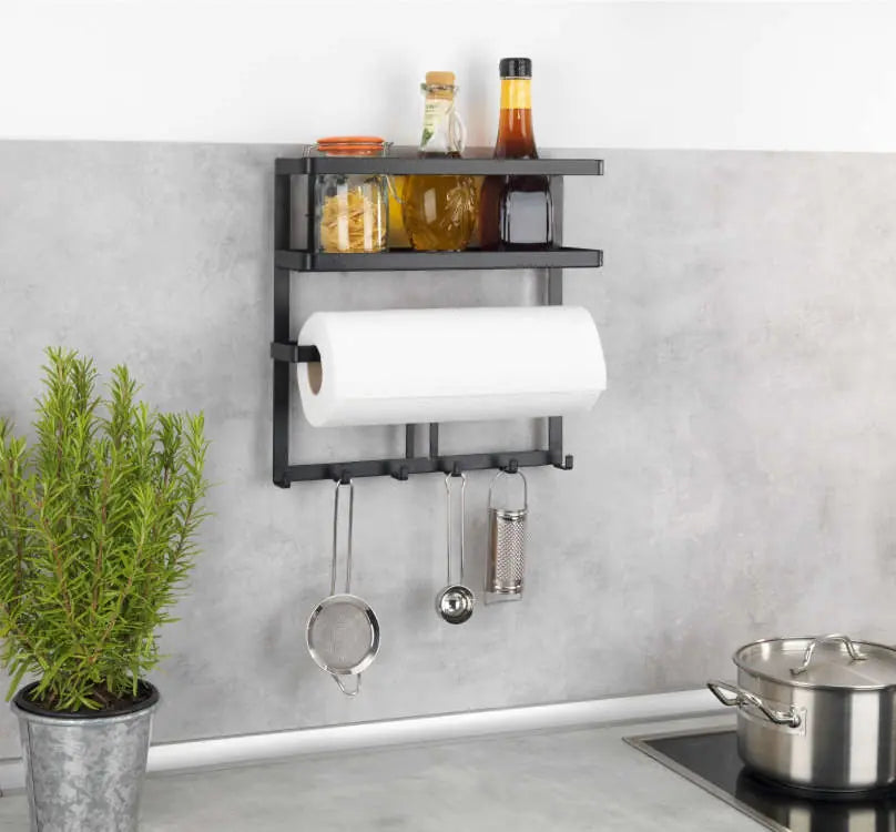 Wenko - Multifunctional Rack - Space-Saving Kitchen Organizer 🍽️🛠️