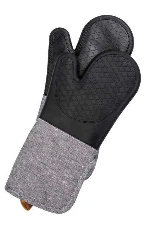 Wenko - Ada Silicone Oven Mitts 2-Pack - Stylish & Safe Kitchen Essential 🧤✨