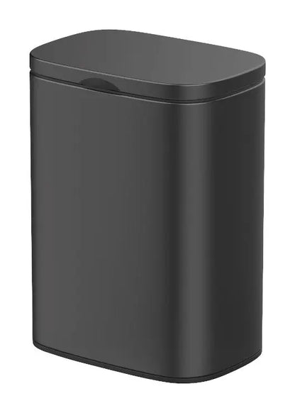 Wenko - Sare Wall-Mounted Cosmetic Bin 5L - Elegant Easy-Close Design 🖤