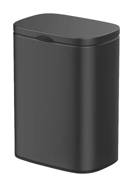 Wenko - Sare Wall-Mounted Cosmetic Bin 5L - Elegant Easy-Close Design 🖤