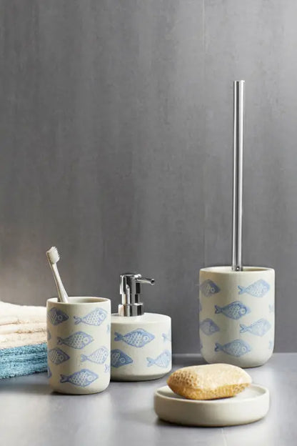 Wenko - Fish Ceramic Soap Dish - Style Your Space 🐟✨