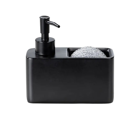 Wenko - Resa Black Dispenser Set - Stylish & Practical! 🧼✨