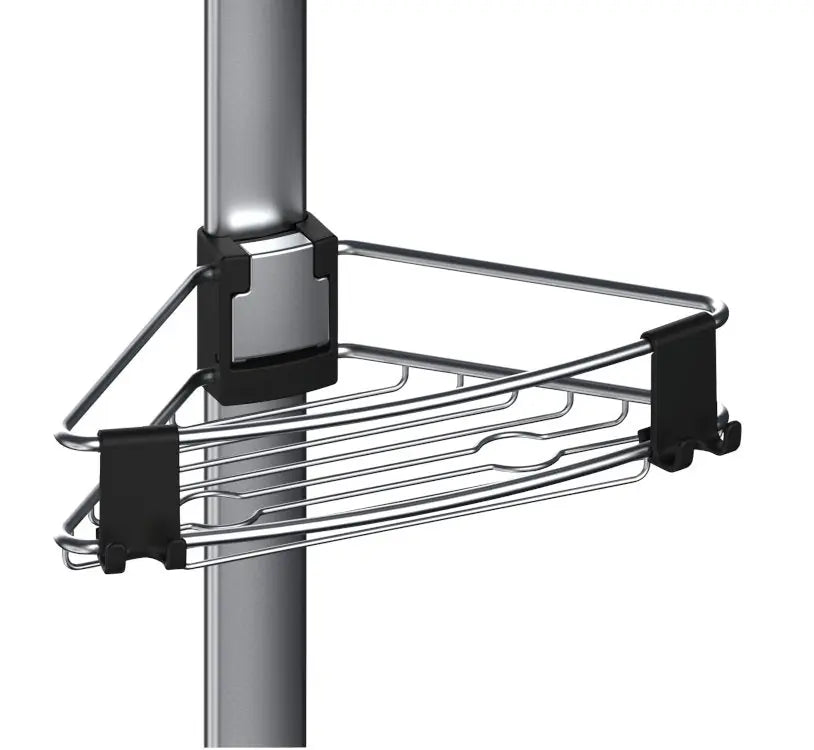 Wenko - Telescopic Shower Corner Shelf - Ultimate Bathroom Organizer 🚿