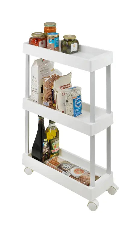 Wenko - Slim Household & Bath Cart - Versatile Storage Solution 🛒✨