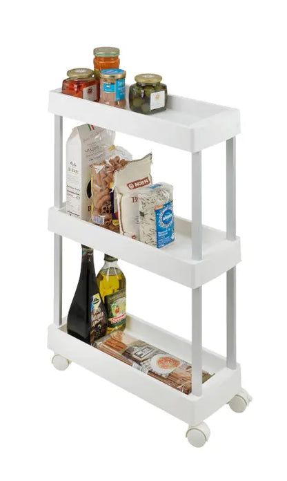 Wenko - Slim Household & Bath Cart - Versatile Storage Solution 🛒✨