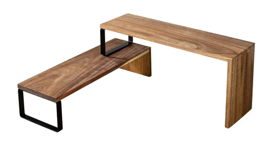 Wenko - Vali Acacia Wood Kitchen Shelf - Space-Saving Elegance 🌟